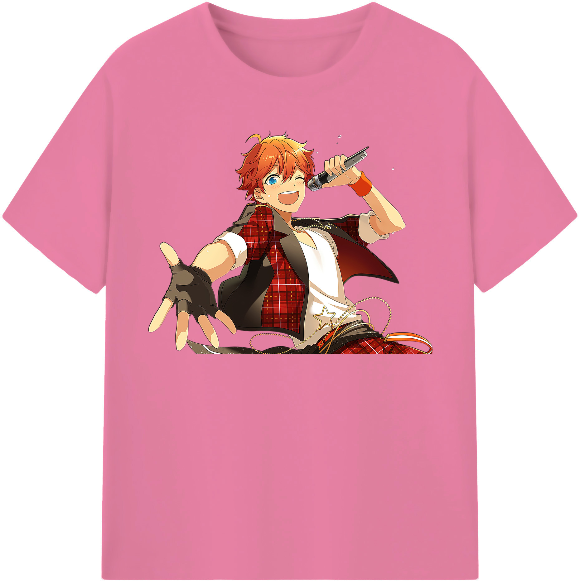 （画像用） あんさんぶるスターズ! Ensemble Stars 綿100％半袖Tシャツ（フロントプリント）
